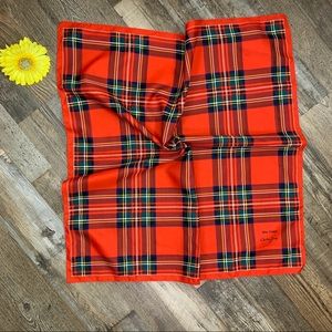 Cecilia Jones Royal Tartan Scarf Vintage 1970s